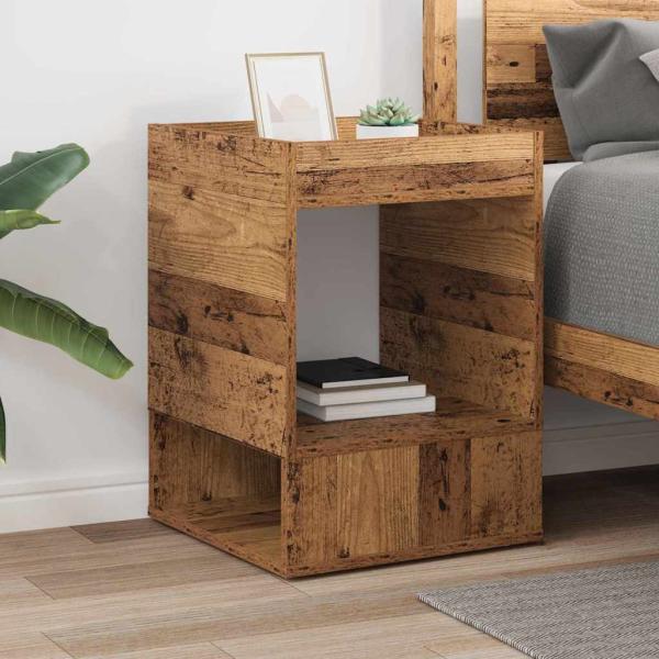 Beistelltisch Altholz 40 x 40 x 56 cm Holzwerkstoff