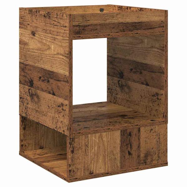 Beistelltisch 2 pcs Altholz 40 x 40 x 56 cm Holzwerkstoff