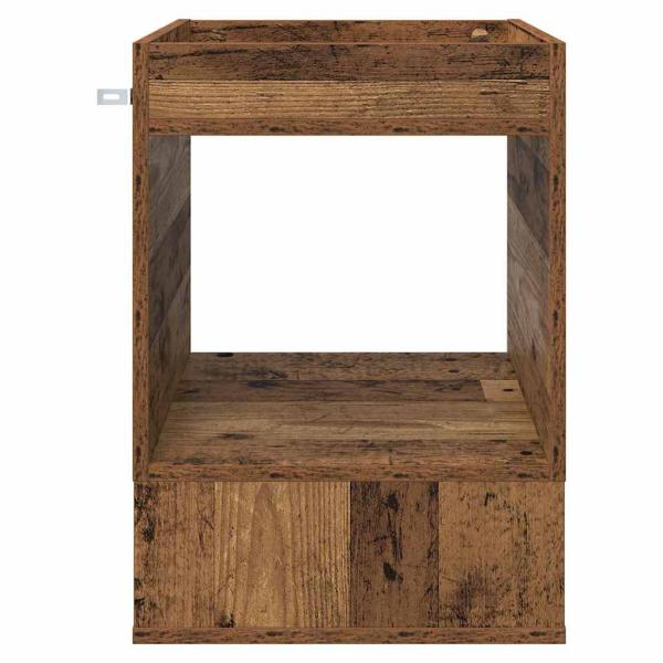 Beistelltisch 2 pcs Altholz 40 x 40 x 56 cm Holzwerkstoff