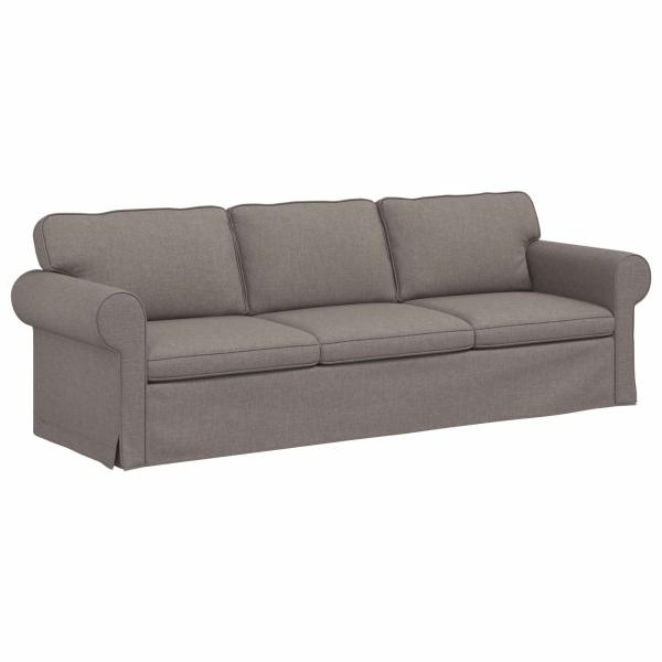 Sofa 2 pcs Taupe
