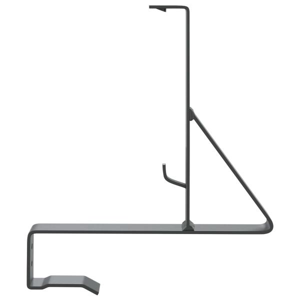 Schneewächter Unterstützung 12 pcs Anthrazit 29,5 x 3 x 34,5 cm