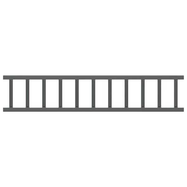 Dachschneeschild Anthrazit 300 x 2,5 x 20 cm Stahl