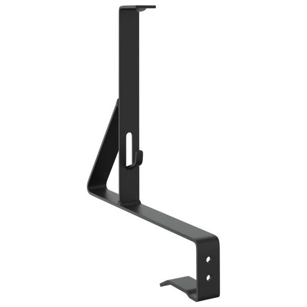 Schneewächter Unterstützung 6 pcs Schwarz 29,5 x 3 x 34,5 cm