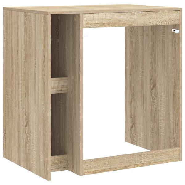 Waschmaschinen-Schrank Sonoma 87 x 60 x 89 cm Holzwerkstoff