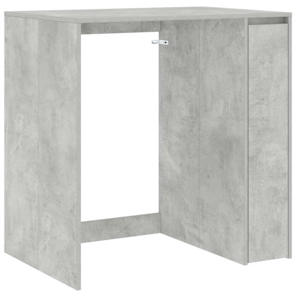 ARDEBO.de - Waschmaschinen-Schrank Beton 87 x 60 x 89 cm Holzwerkstoff