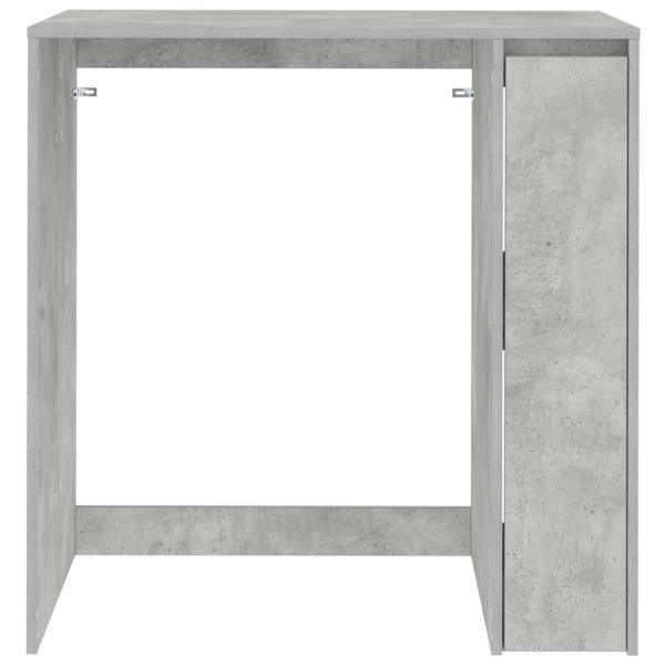 Waschmaschinen-Schrank Beton 87 x 60 x 89 cm Holzwerkstoff