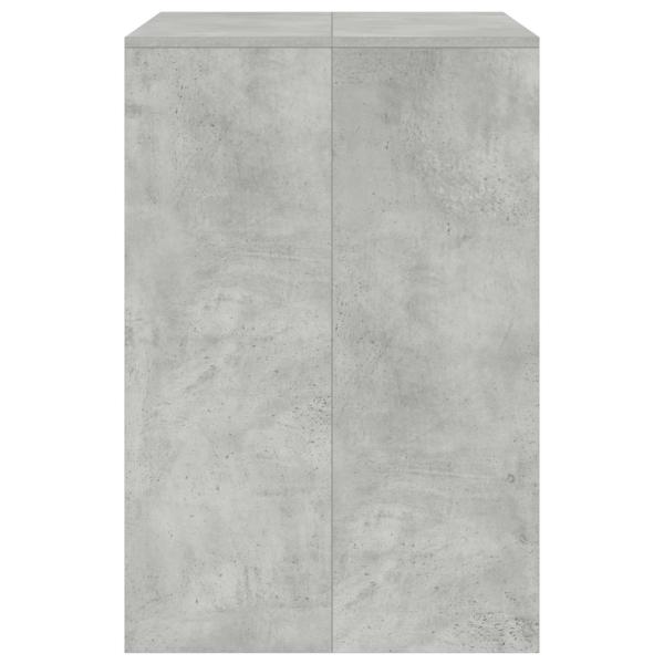 Waschmaschinen-Schrank Beton 87 x 60 x 89 cm Holzwerkstoff