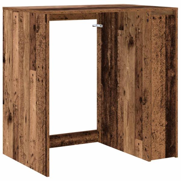 Waschmaschinen-Schrank Altholz 87 x 60 x 89 cm Holzwerkstoff