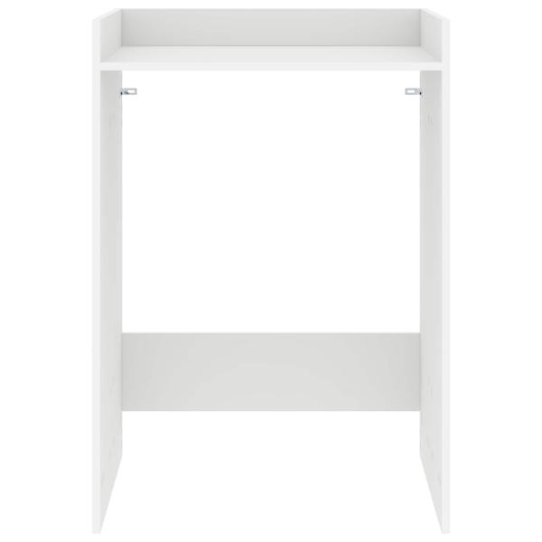 Waschmaschinen-Schrank Weiß 67,5 x 62 x 97 cm Holzwerkstoff