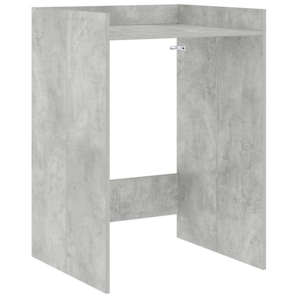 Waschmaschinen-Schrank Beton 67,5 x 62 x 97 cm Holzwerkstoff