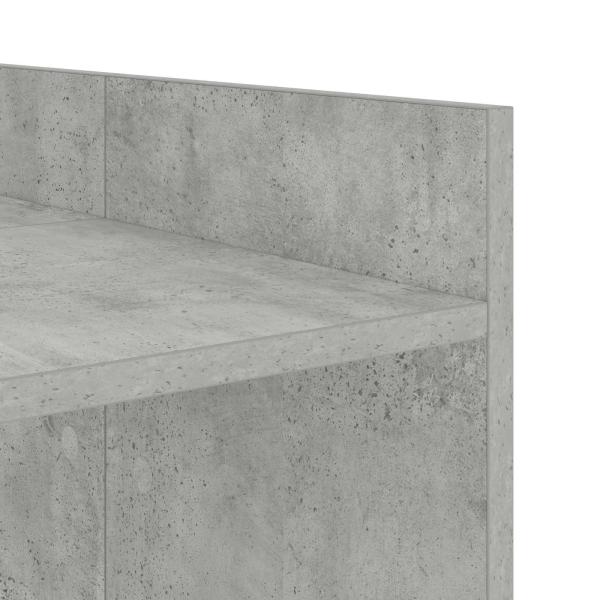 Waschmaschinen-Schrank Beton 67,5 x 62 x 97 cm Holzwerkstoff