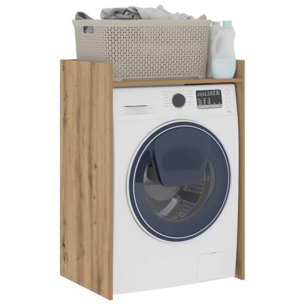 Waschmaschinen-Schrank Kunsthandwerk Eiche 67,5 x 48 x 97 cm