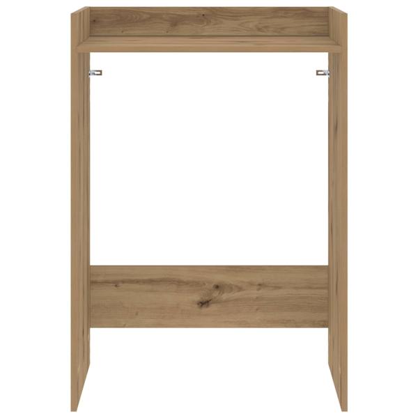 Waschmaschinen-Schrank Kunsthandwerk Eiche 67,5 x 48 x 97 cm