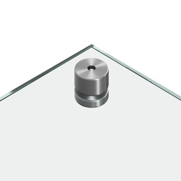 Küchenrückwand 2 pcs Transparent 120 x 40 cm Gehärtetes Glas