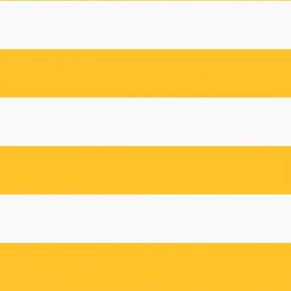 Balkon-Sichtschutz Gelb und Weiß Gestreift 90x800 cm