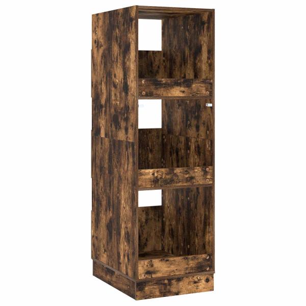 Wäscheschrank Geräucherte Eiche 50 x 68 x 162 cm Holzwerkstoff