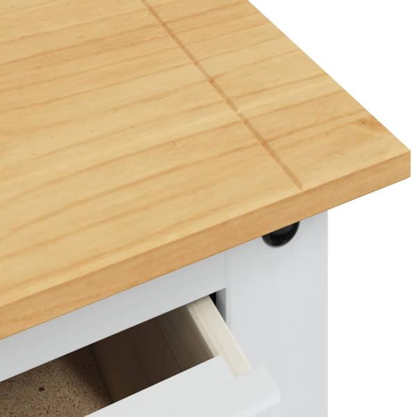 Aufbewahrungs-Truhen Weiß 92 x 48 x 114 cm Massivholz Kiefer