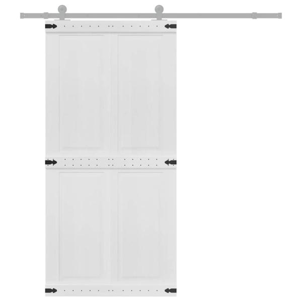 Tür Corona Weiß 100 x 210 cm Holzwerkstoff