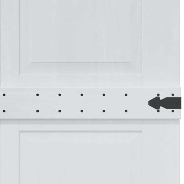 Tür Corona Weiß 100 x 210 cm Holzwerkstoff