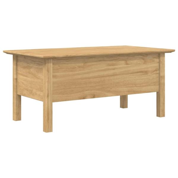 ARDEBO.de - Couchtisch BODO Honigbraun 100 x 55 x 45,8 cm Holzwerkstoff