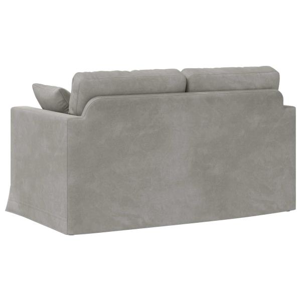 Sofa Hellgrau Gesamtabmessungen: 138 x 78 x 80 cm (B x T x H)