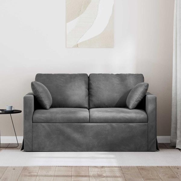 Sofa Dunkelgrau Gesamtabmessungen: 138 x 78 x 80 cm (B x T x H)