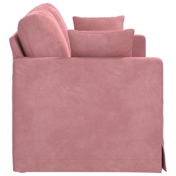 Sofa Rosa Gesamtabmessungen: 138 x 78 x 80 cm (B x T x H) Samt