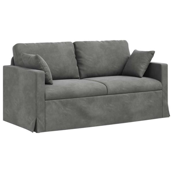 Sofa Dunkelgrau Gesamtabmessungen: 158 x 78 x 80 cm (B x T x H)