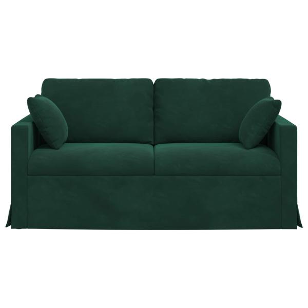 Sofa Dunkelgrün Gesamtabmessungen: 158 x 78 x 80 cm (B x T x H)