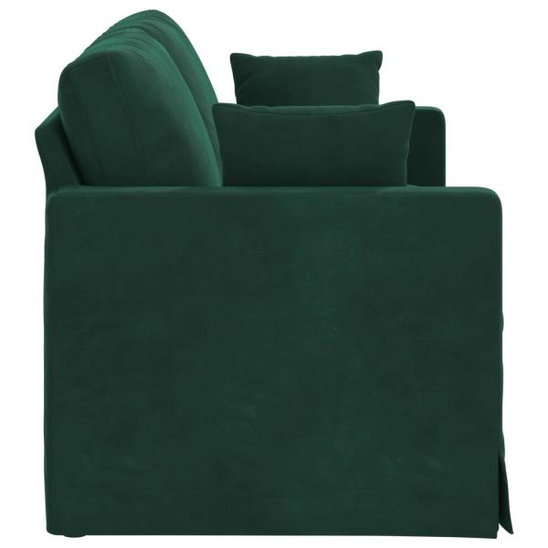 Sofa Dunkelgrün Gesamtabmessungen: 158 x 78 x 80 cm (B x T x H)