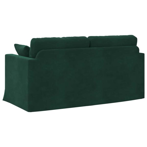 Sofa Dunkelgrün Gesamtabmessungen: 158 x 78 x 80 cm (B x T x H)