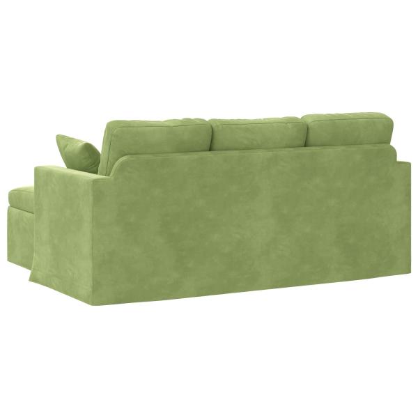 Sofa Hellgrün Gesamtabmessungen: 178 x 134 x 80 cm (B x T x H)