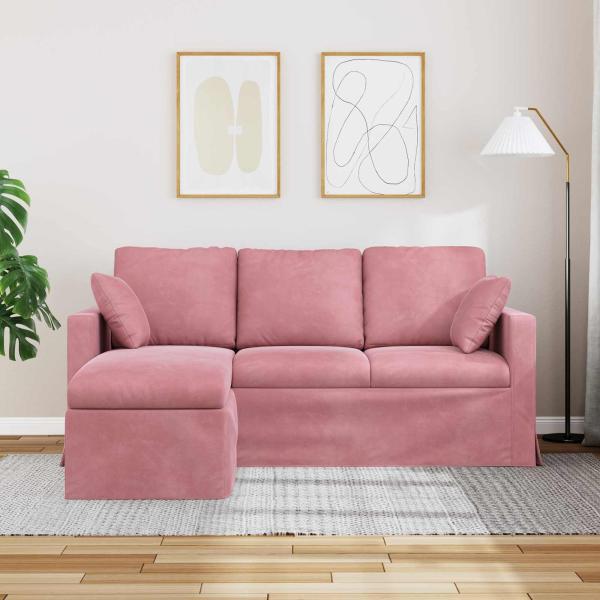 Sofa Rosa Gesamtabmessungen: 178 x 134 x 80 cm (B x T x H) Samt
