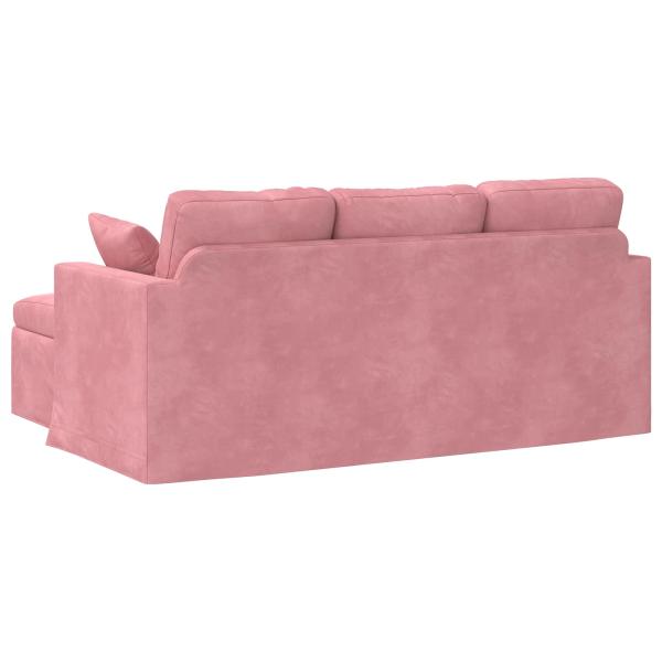 Sofa Rosa Gesamtabmessungen: 178 x 134 x 80 cm (B x T x H) Samt