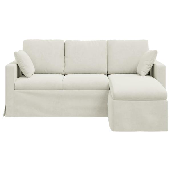 Sofa Creme Gesamtabmessungen: 178 x 134 x 80 cm (B x T x H)