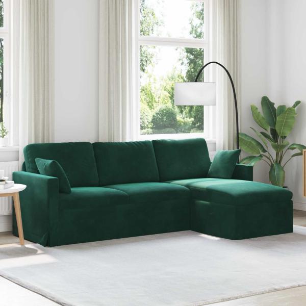 ARDEBO.de - Sofa Dunkelgrün