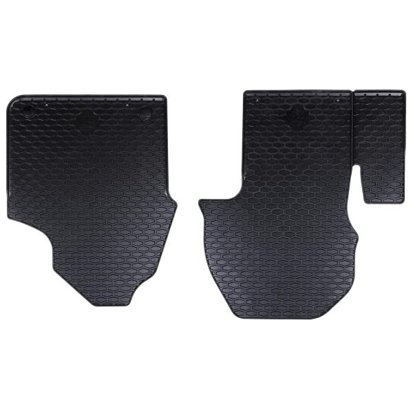 ARDEBO.de - Autofußmatte 2 pcs Schwarz geeignet für Mercedes SPRINTER TPE