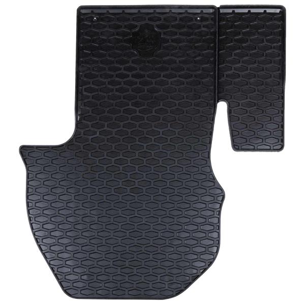 Autofußmatte 2 pcs Schwarz geeignet für Mercedes SPRINTER TPE