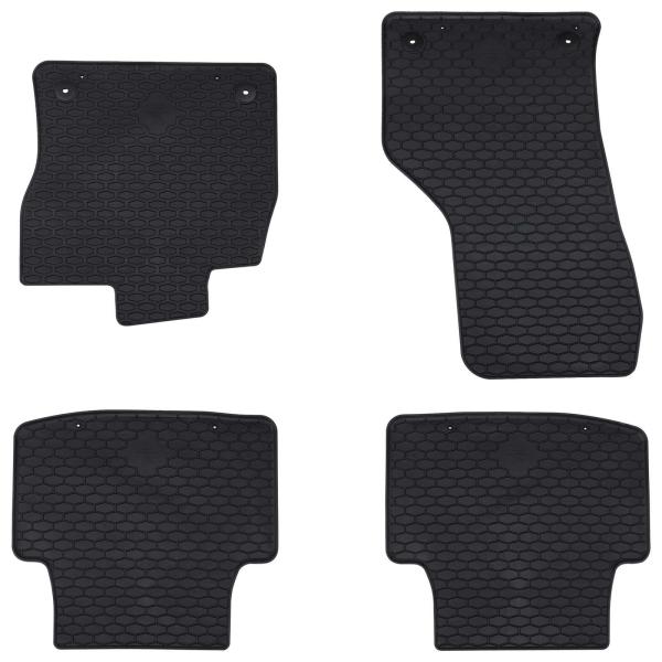 ARDEBO.de - Autofußmatte 4 pcs Schwarz VW für PASSAT B8 TPE