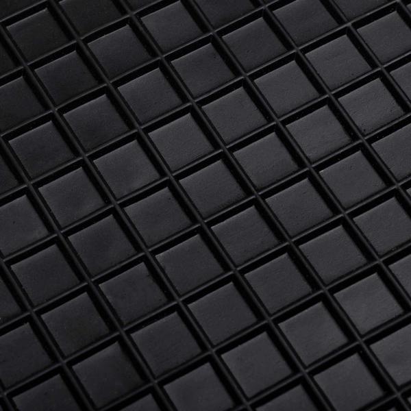 Autofußmatte 4 pcs Schwarz ?KODA OCTAVIA I 97-04 Gummi