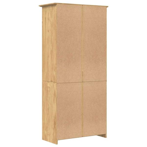 Bücherregal BODO Honigbraun 82 x 40 x 173 cm Holzwerkstoff