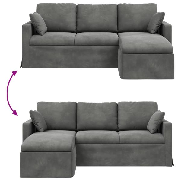 Sofa Dunkelgrau