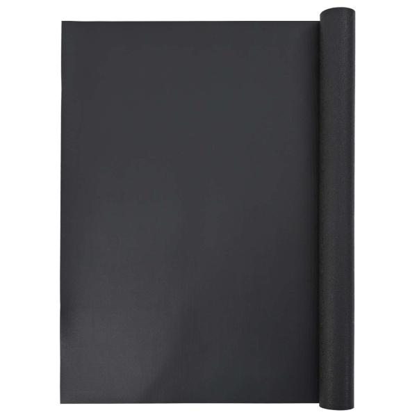 Sport Schutzmatte Schwarz 243 x 152 x 0,6 cm PVC