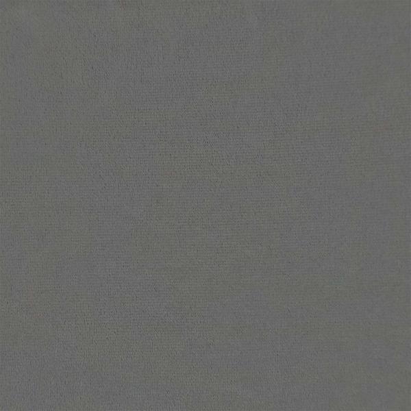 Aufbewahrungsottomane Dunkelgrau 60 x 60 x 45 cm Samt