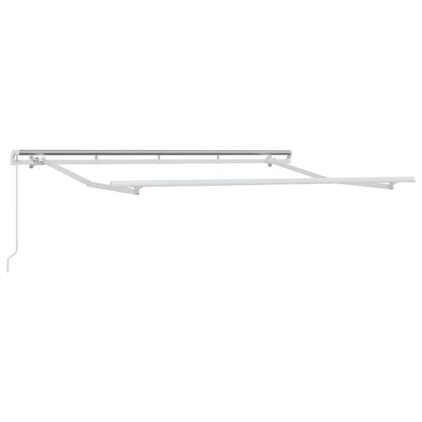 Einziehbare Markise Creme 300 x 200 cm Stoff