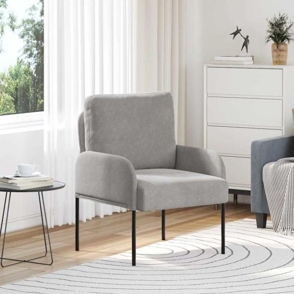 ARDEBO.de - Sofas mit Kissen 55cm Hellgrau Sperrholz