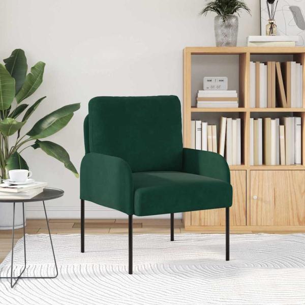 Sofas mit Kissen 55cm Dunkelgrün Sperrholz