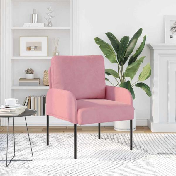 ARDEBO.de - Sofas mit Kissen 55cm Rosa Sperrholz