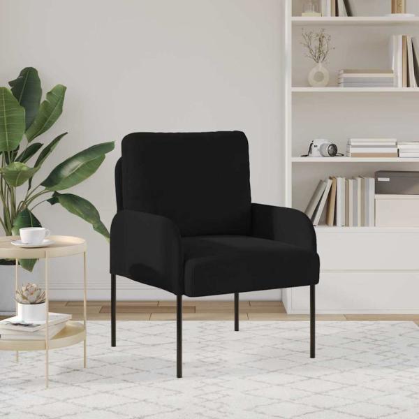 Sofas mit Kissen 55cm Schwarz Sperrholz