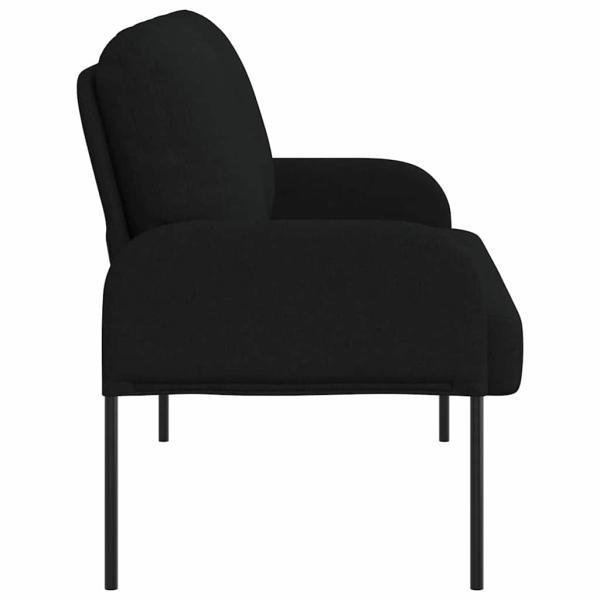 Sofas mit Kissen 110cm Schwarz Sperrholz